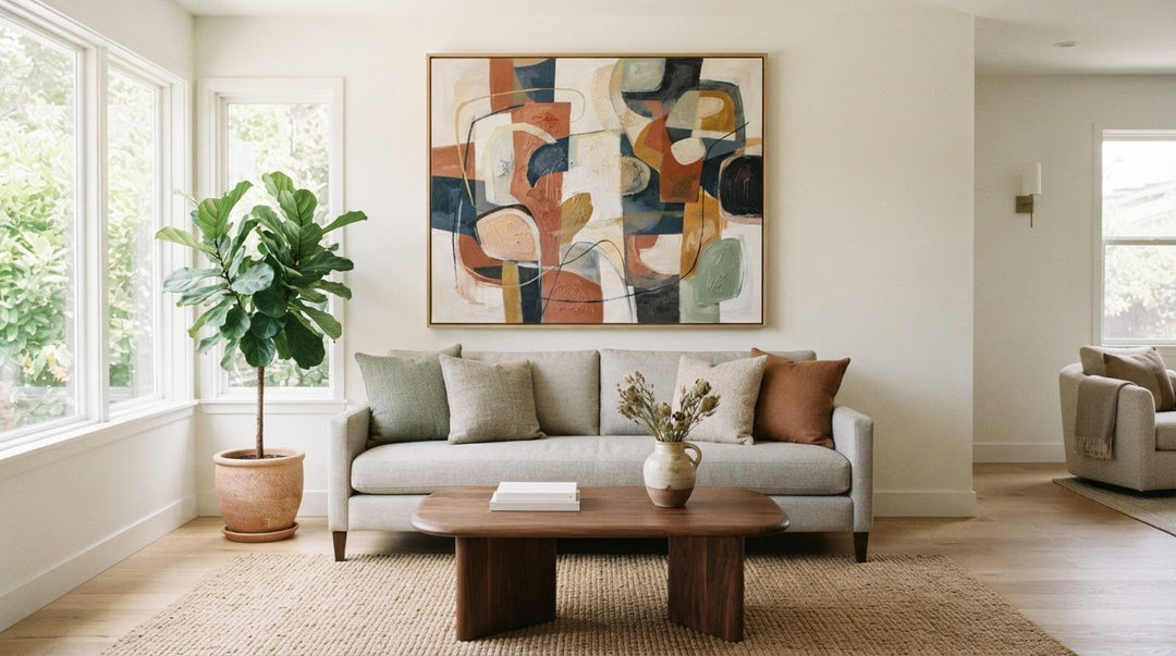 Abstract Wall Art: How to Understand, Choose, and Display It