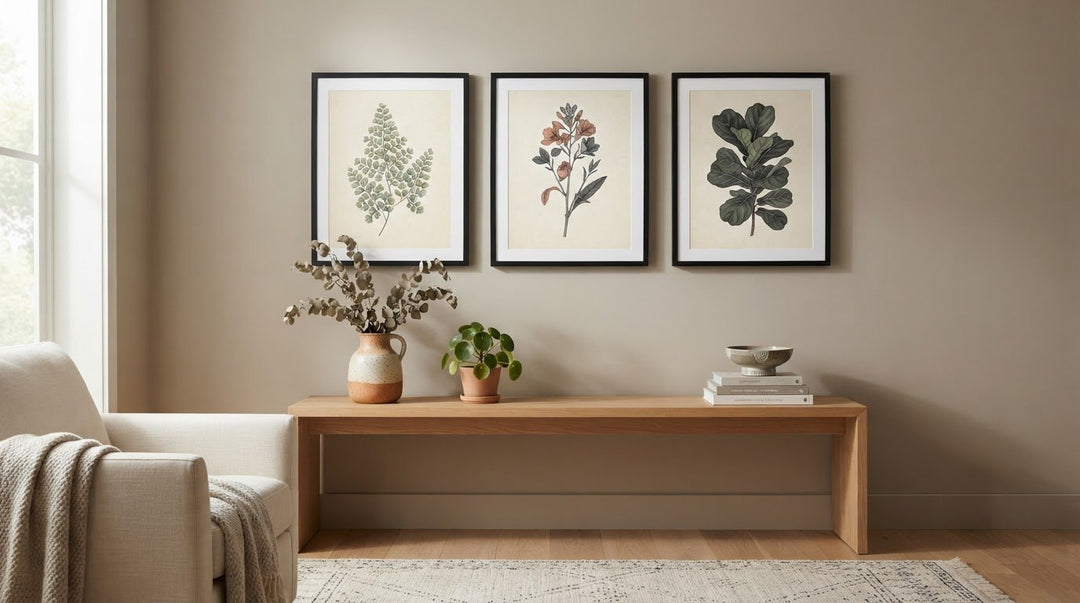Botanical Print Set of 3: How to Choose a Cohesive Trio