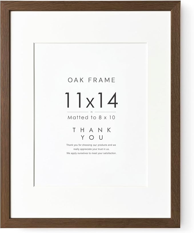 Modern Walnut 11x14 Frame