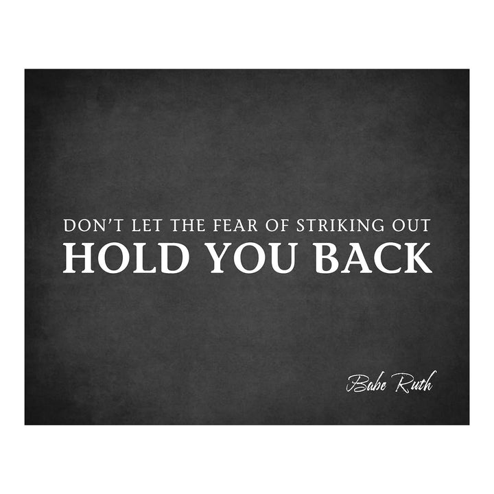 Babe Ruth Quotes-"Don&