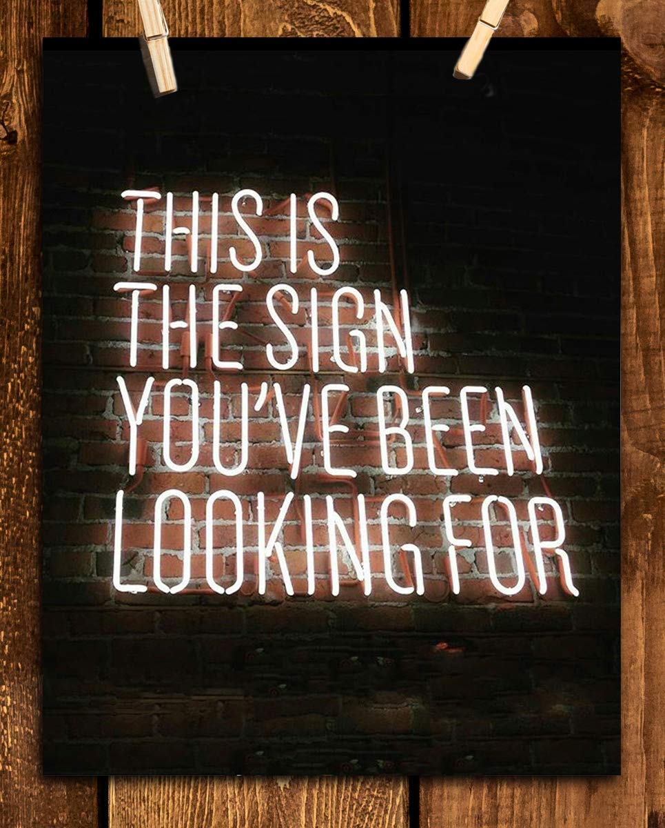 This Is The Sign You&