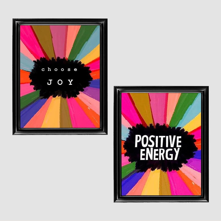Choose Joy-Positive Energy Retro 70&