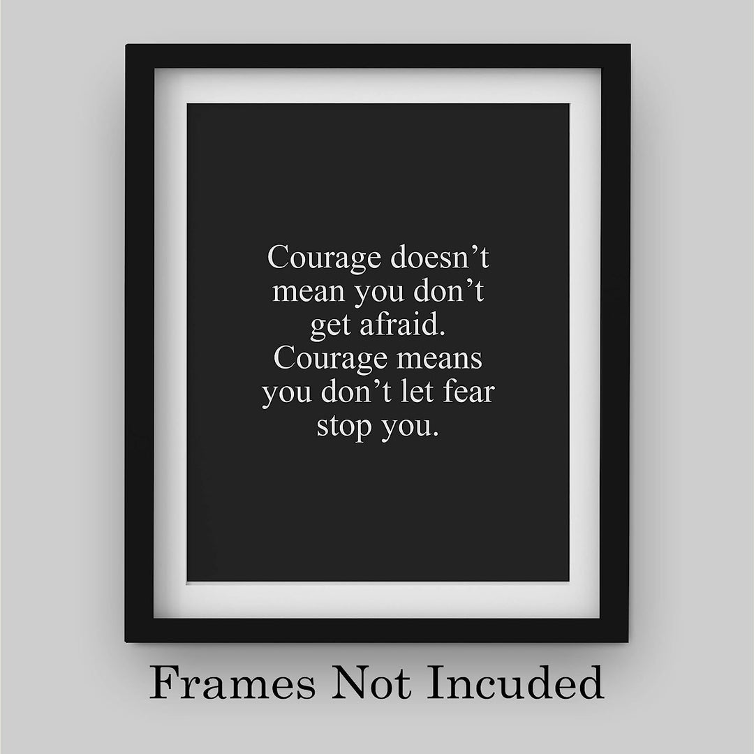Courage Means Don&