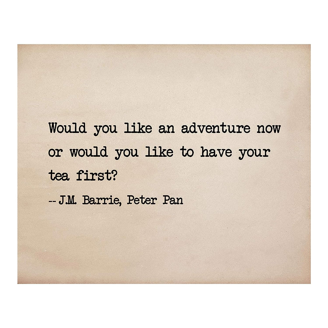 Famous Poetic Quotes-Wall Art Set-(4) -8 x 10&