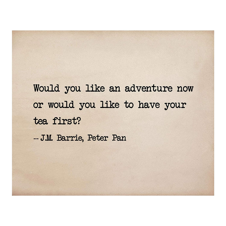 Famous Poetic Quotes-Wall Art Set-(4) -8 x 10&