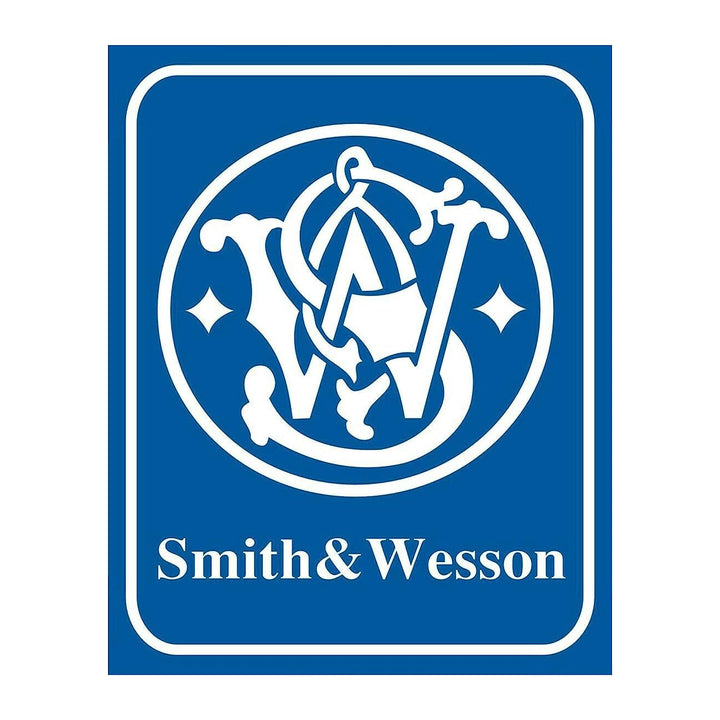 Smith &amp; Wesson- Logo Poster Print - 8 x 10"- Modern Gun Sign Replica Print-Ready to Frame. Perfect Home-Office-Lodge-Camp D?cor. Great Decor Addition For S &amp; W Gun Fans.