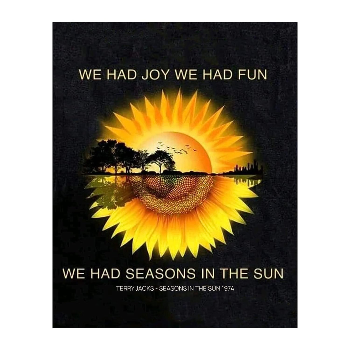 Terry Jacks- Music Poster Print"Seasons in the Sun"- 8 x 10" Retro Wall Art Print-Ready To Frame. Vintage Musician Poster. Home-Studio-Bar-Dorm-Man Cave Decor. Perfect for Rock Music Collections.