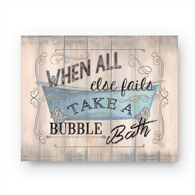 Bathroom"Humor" Funny Bathroom Decor Set (3) 8 x10"s Wall Decor. Rustic, Distressed Wall Prints-Ready To Frame."Tinkles, Prayers & Bubbles"-Wood Sign Replicas. Fun Reminders For Kids-Guest Bath.