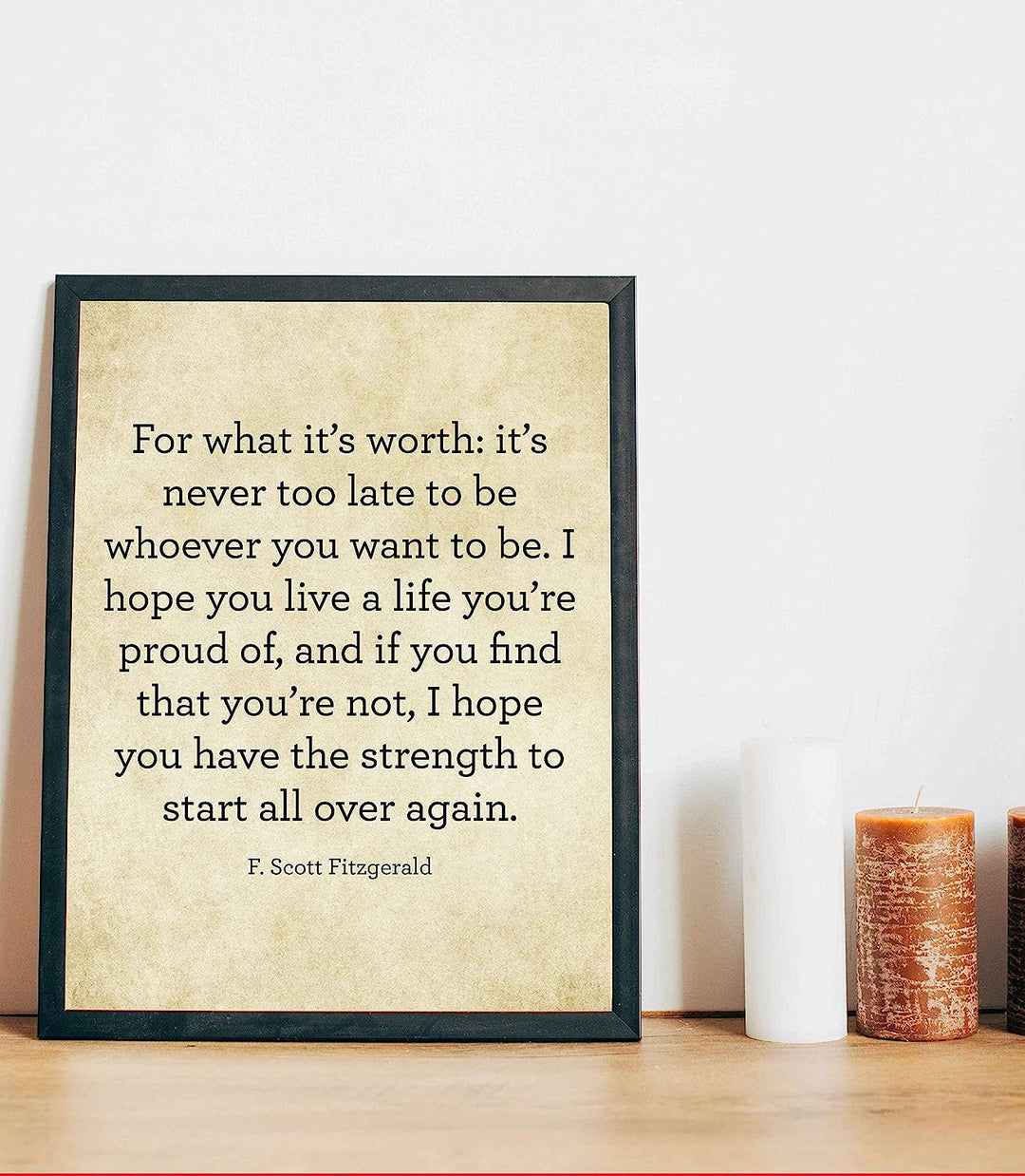 F. Scott Fitzgerald Quotes-"For What It&