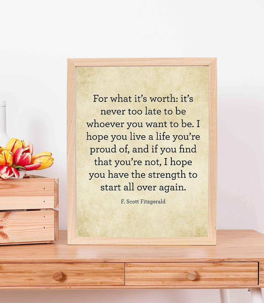 F. Scott Fitzgerald Quotes-"For What It&