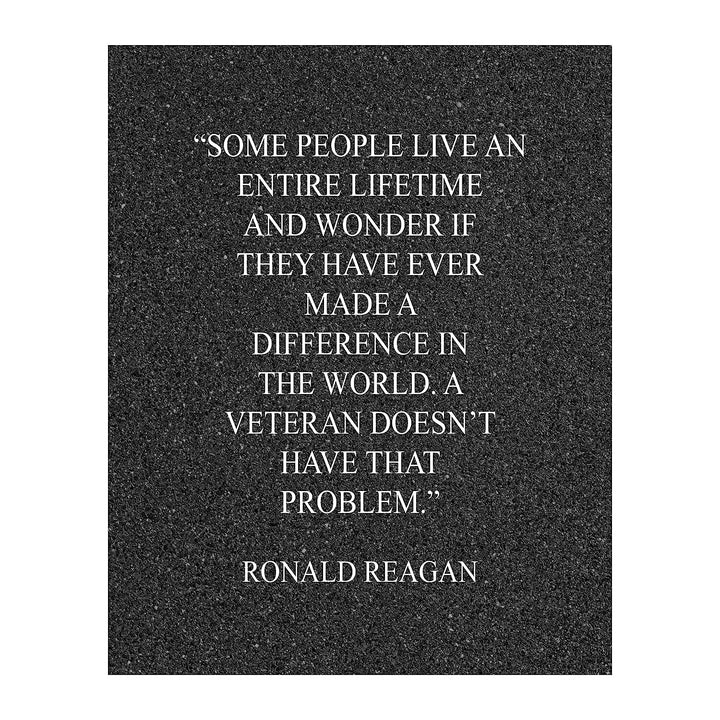 Ronald Reagan Quotes-"Ten Commandments Run Through US Congress"-Political Wall Art -10x8" Presidential Portrait Print-Ready to Frame. Modern Home-Office-School-Library Decor. Great Patriotic Gift!