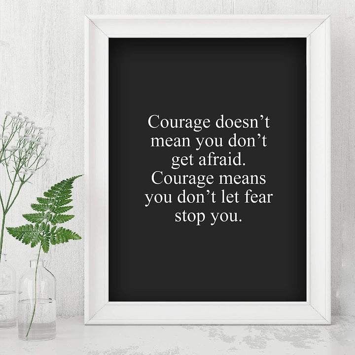 Courage Means Don&