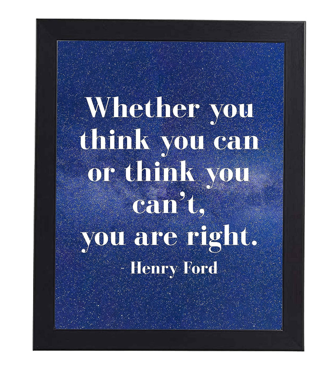 Whether You Think You Can or Can&