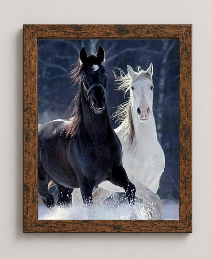 Western Country Decor for Living Room or Horse Wall Art