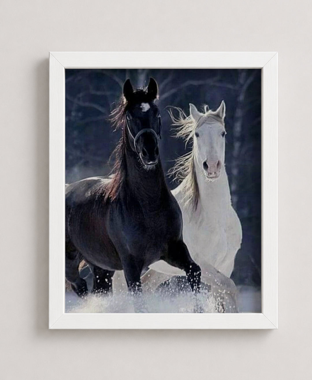 Western Country Decor for Living Room or Horse Wall Art