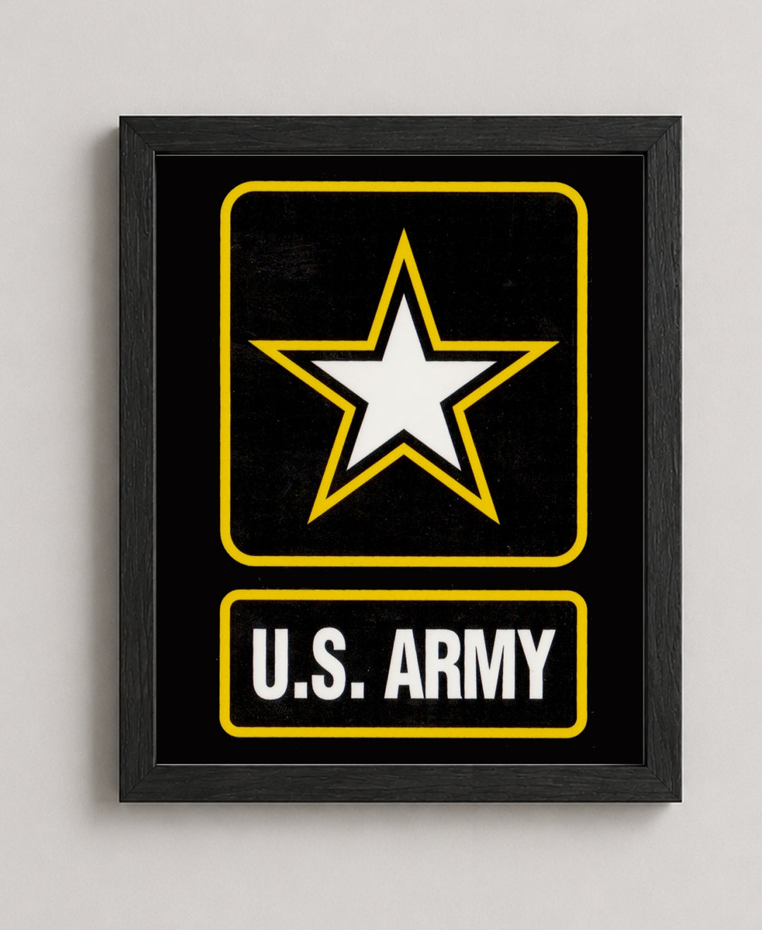 Military Star Inspirational Wall Art