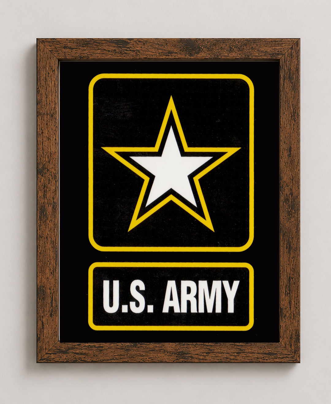 Military Star Inspirational Wall Art