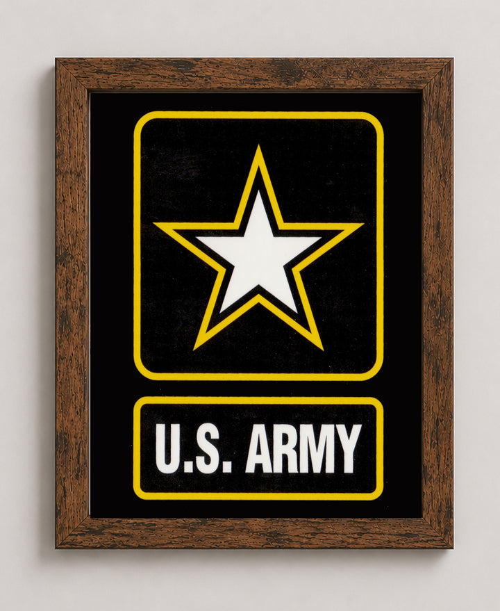 Military Star Inspirational Wall Art