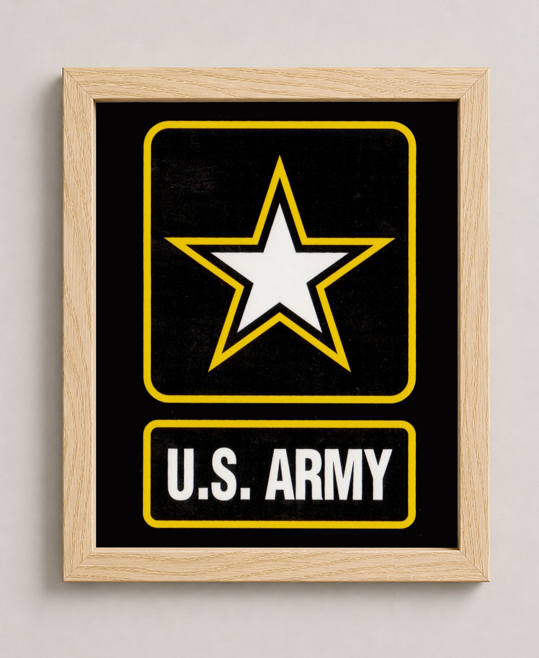 Military Star Inspirational Wall Art