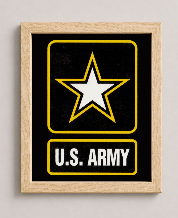 Military Star Inspirational Wall Art
