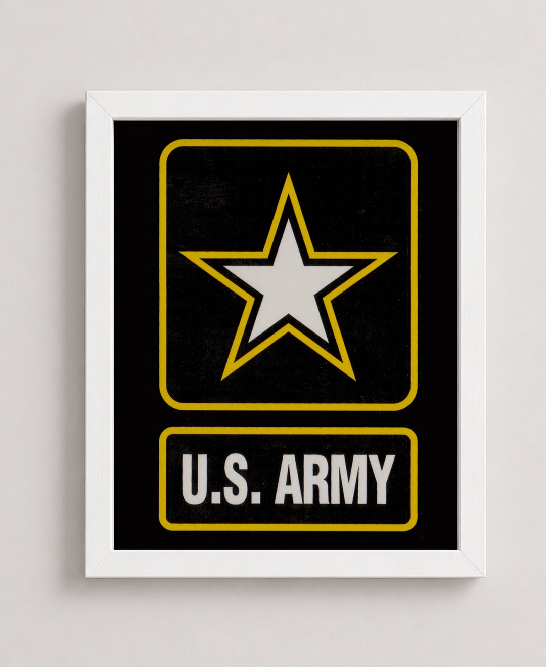 Military Star Inspirational Wall Art