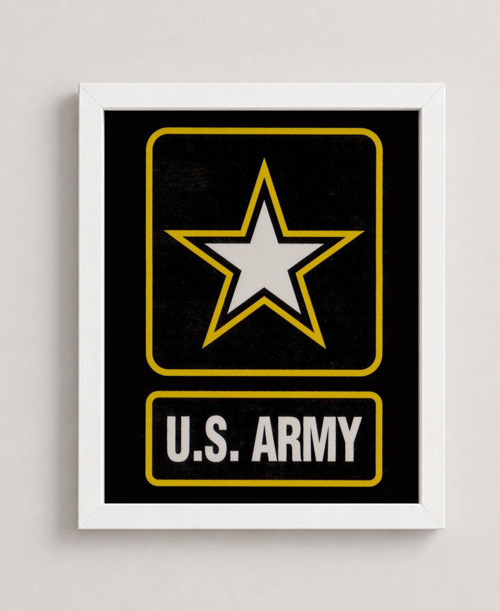 Military Star Inspirational Wall Art