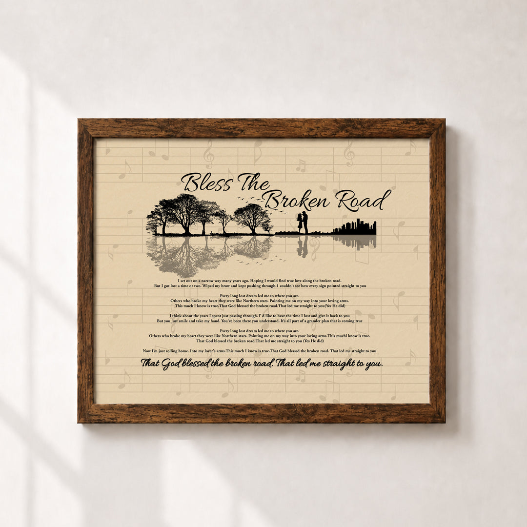 Emotional Country Song Music Wall Art