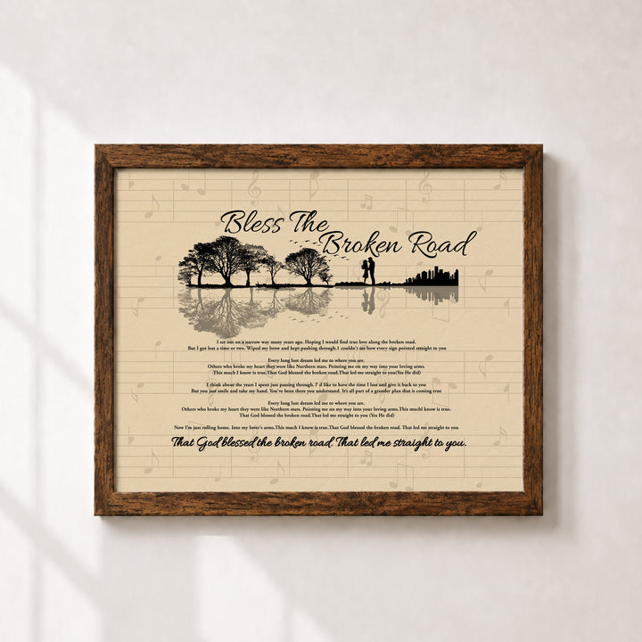 Emotional Country Song Music Wall Art