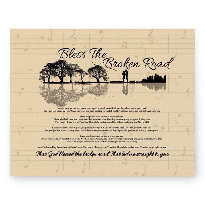 Emotional Country Song Music Wall Art