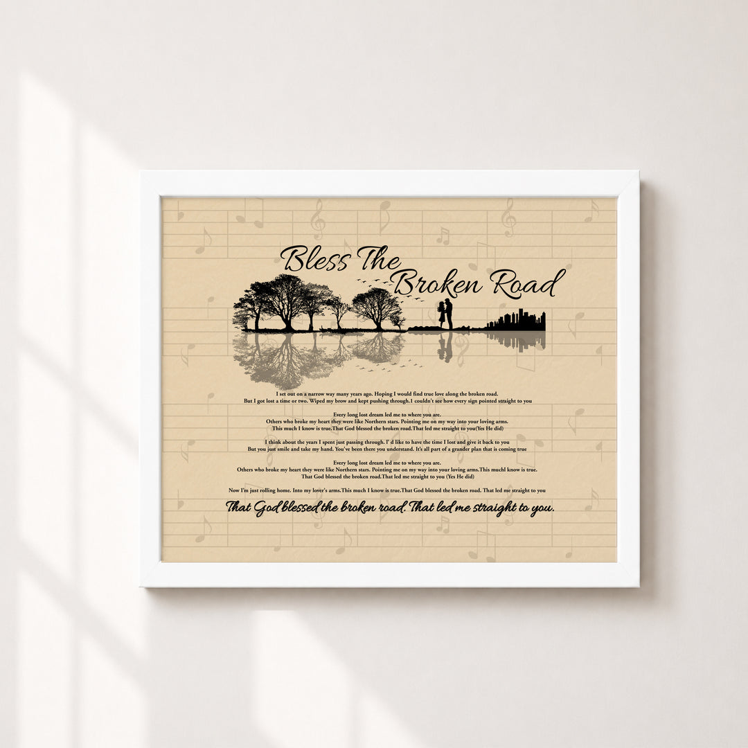 Emotional Country Song Music Wall Art