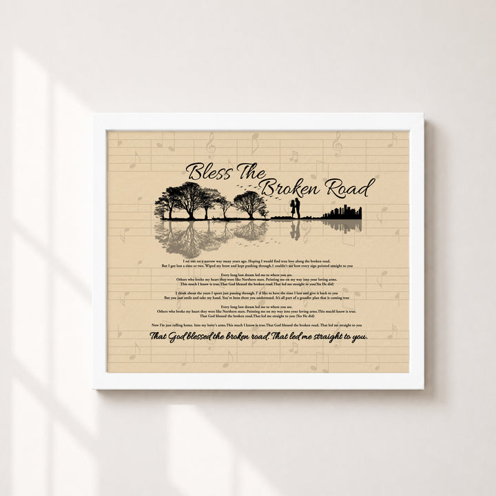 Emotional Country Song Music Wall Art