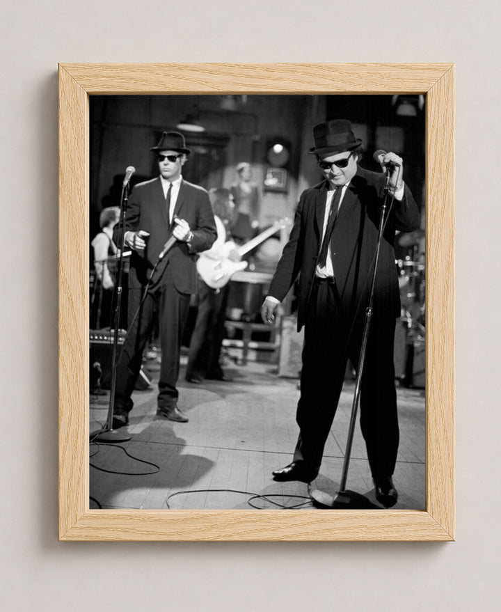 Blue Brothers Inspirational Wall Art