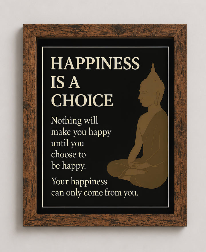 Minimalist Zen Inspirational Wall Art for Meditation Yoga Wall Art
