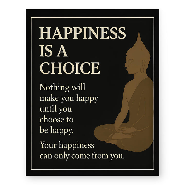 Minimalist Zen Inspirational Wall Art for Meditation Yoga Wall Art