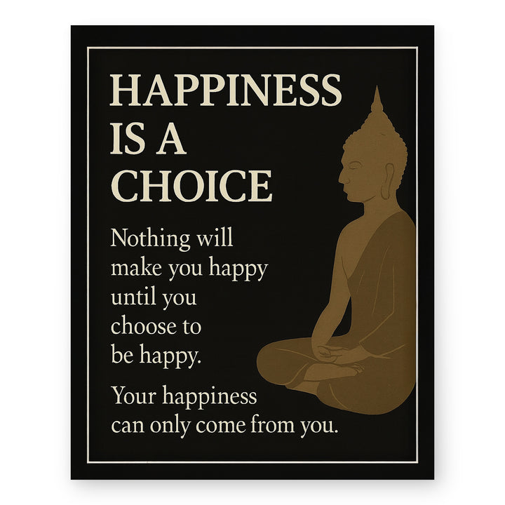 Minimalist Zen Inspirational Wall Art for Meditation Yoga Wall Art