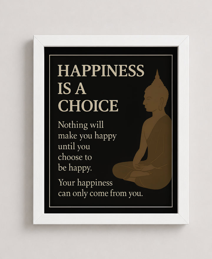 Minimalist Zen Inspirational Wall Art for Meditation Yoga Wall Art