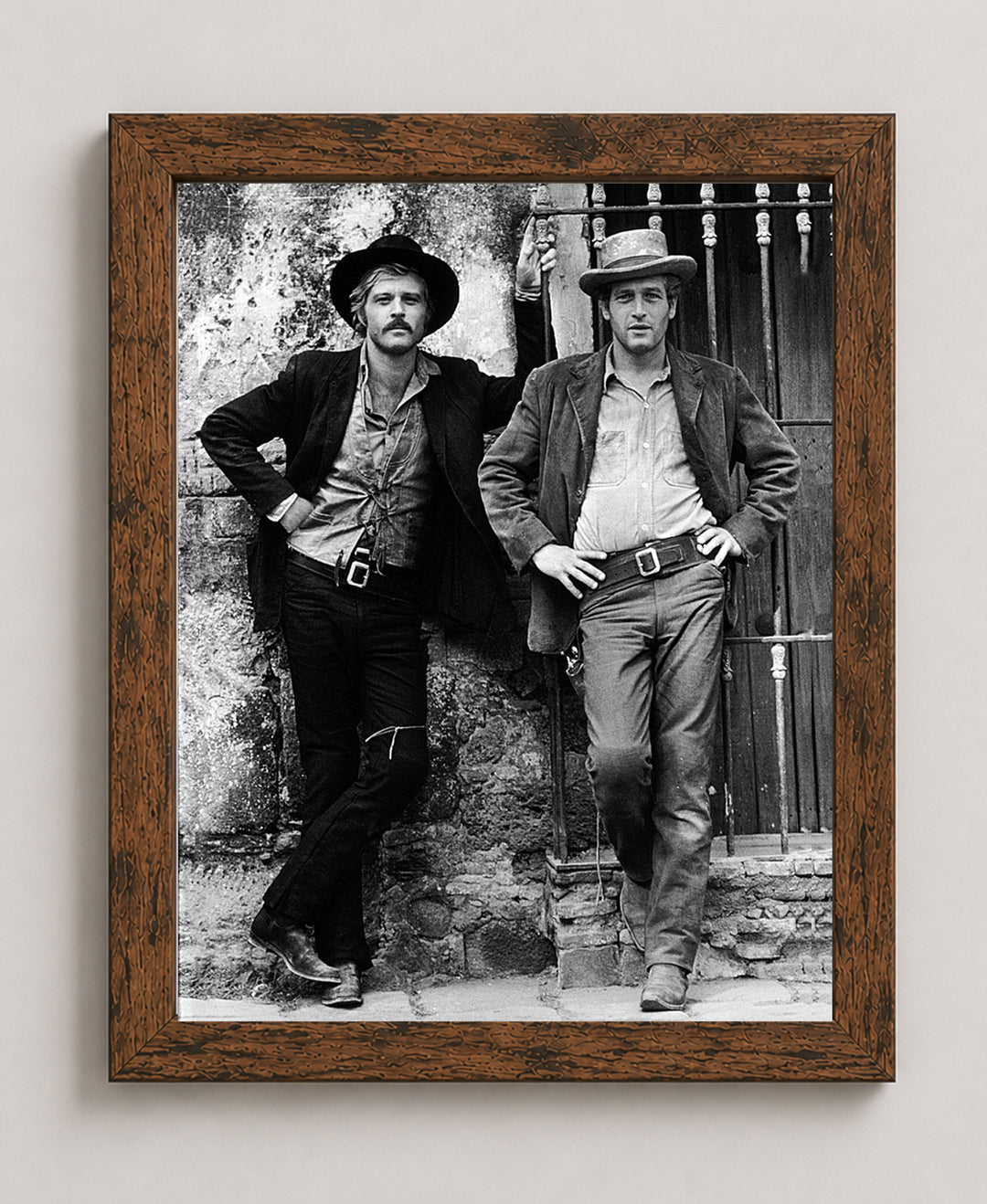 Butch Cassidy &amp; Sundance Kid Movie Inspirational Wall Art