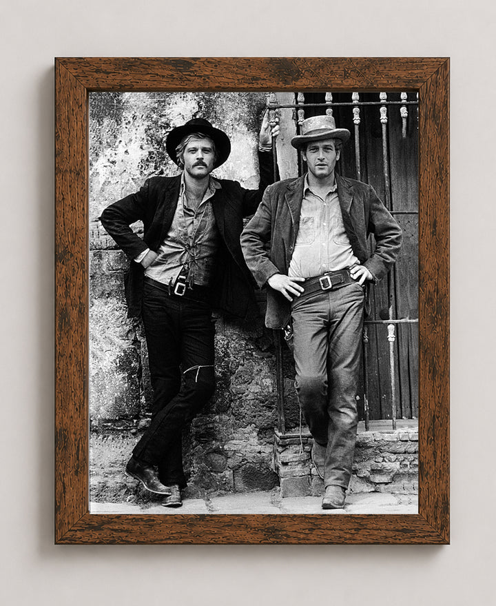 Butch Cassidy &amp; Sundance Kid Movie Inspirational Wall Art