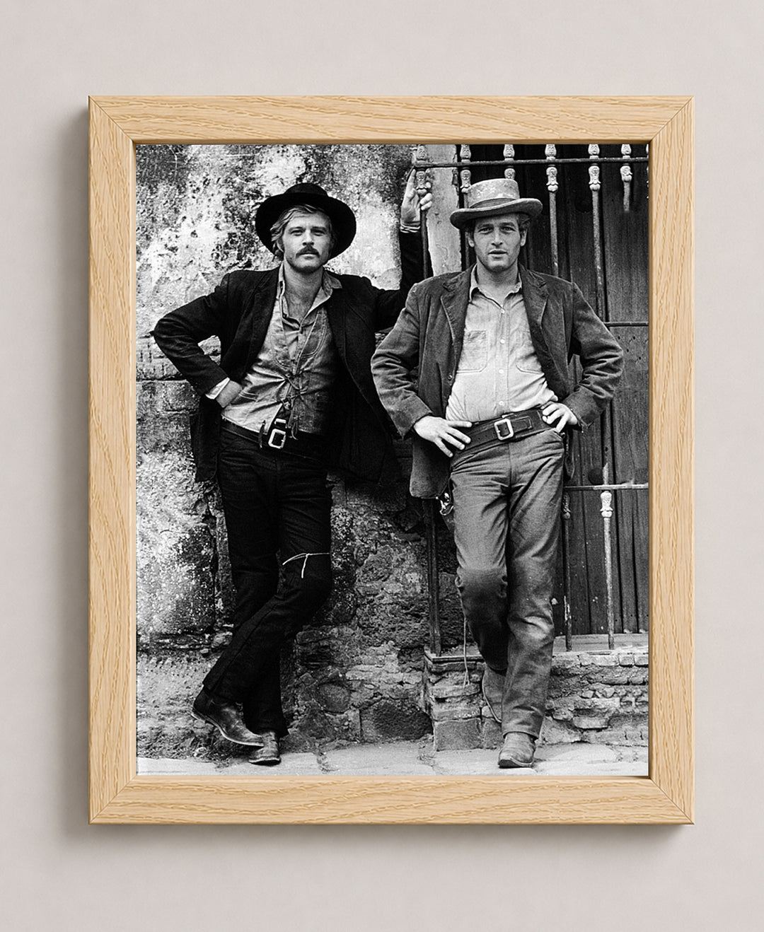 Butch Cassidy &amp; Sundance Kid Movie Inspirational Wall Art