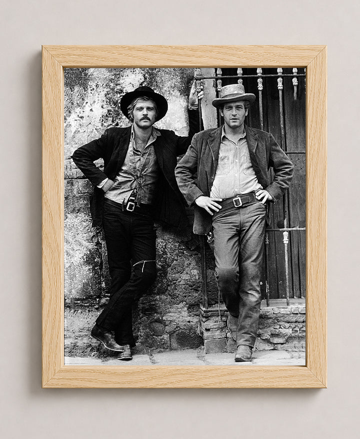 Butch Cassidy &amp; Sundance Kid Movie Inspirational Wall Art