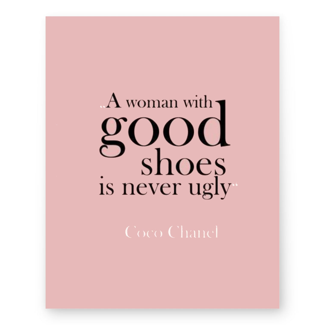 Iconic Woman Fashion Inspirational Wall Art