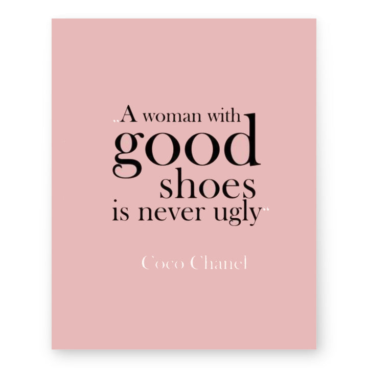 Iconic Woman Fashion Inspirational Wall Art