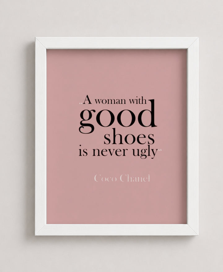 Iconic Woman Fashion Inspirational Wall Art