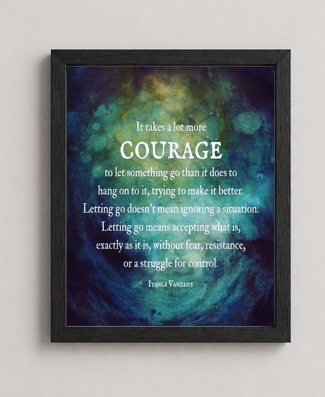 Courage to Let Go&