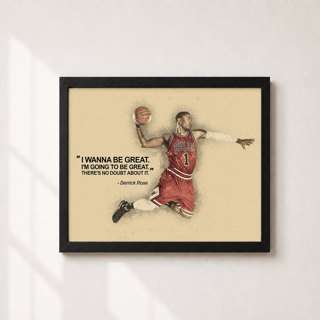 I Wanna Be Great Inspirational Wall Art