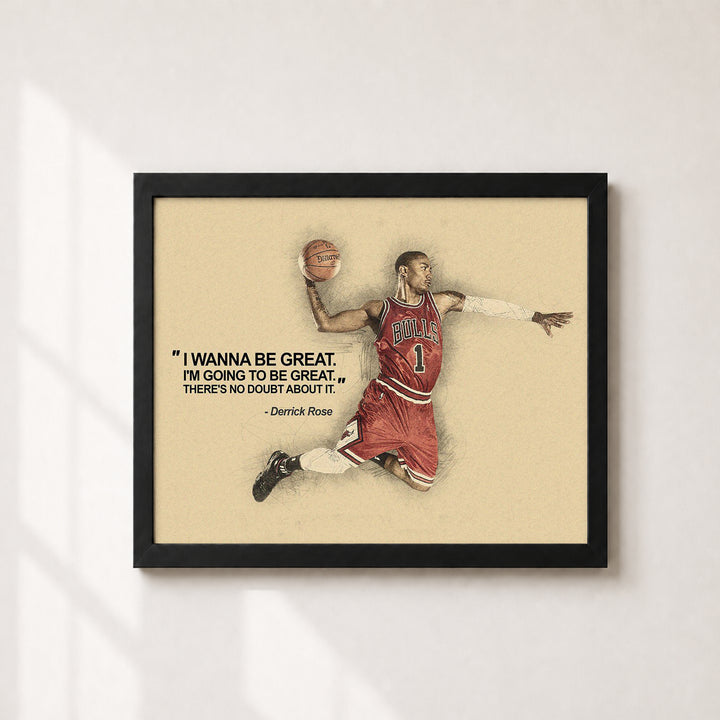 I Wanna Be Great Inspirational Wall Art