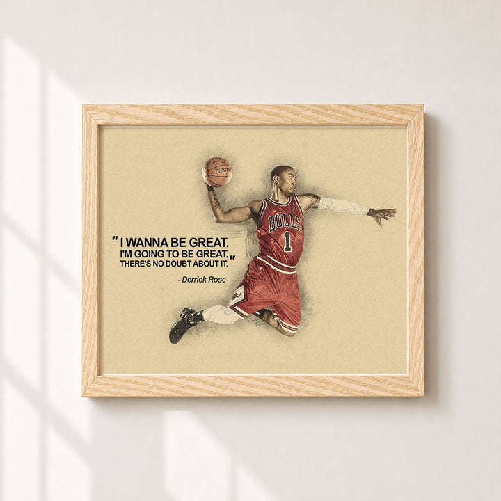 I Wanna Be Great Inspirational Wall Art