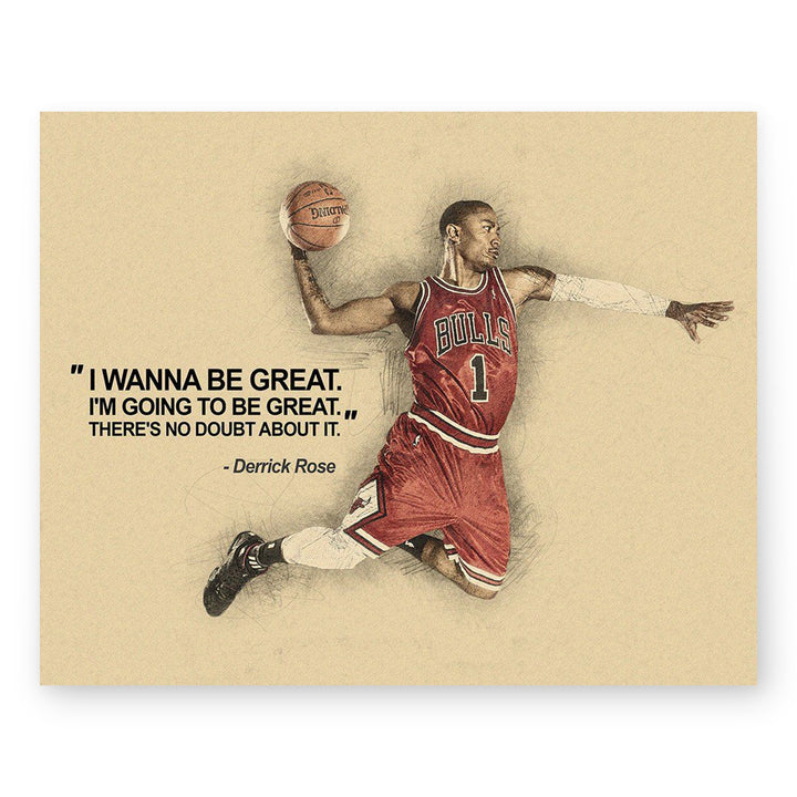 I Wanna Be Great Inspirational Wall Art