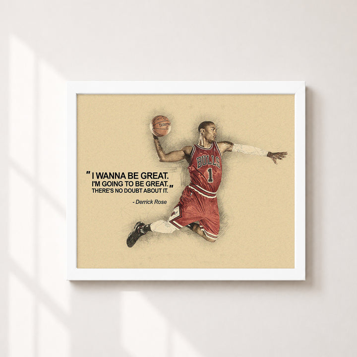 I Wanna Be Great Inspirational Wall Art