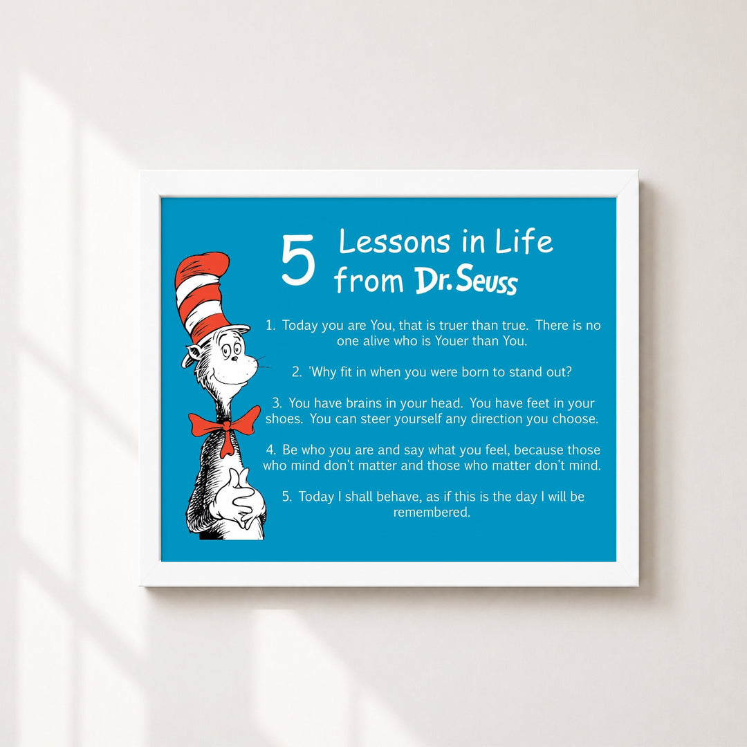 Whimsical Reading Inspirational Wall Art